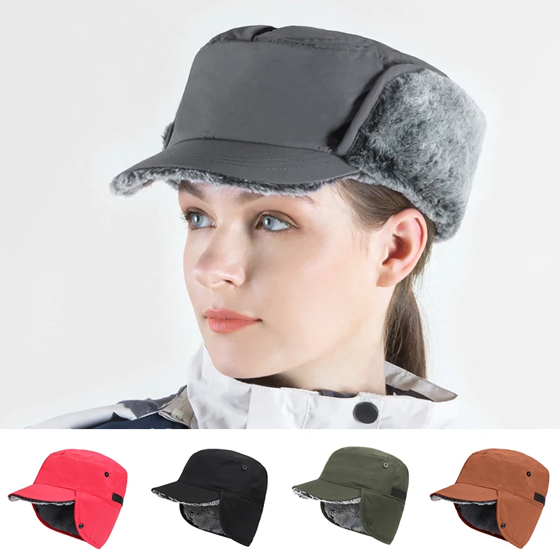 Baseabll Gorro bombardero táctico invierno con orejeras antiviento - imagen 4