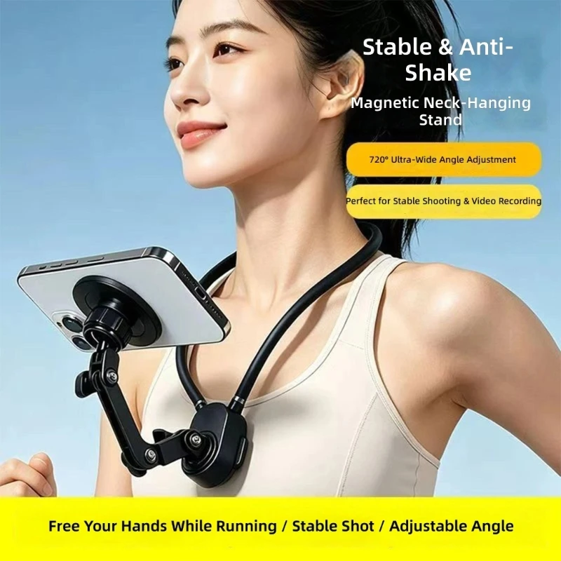 Soporte magnético de cuello para móvil, ajustable y articulado - imagen 5