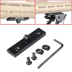Adaptador Bípode Harris M-LOK para AR15 – Perfil bajo con riel Picatinny