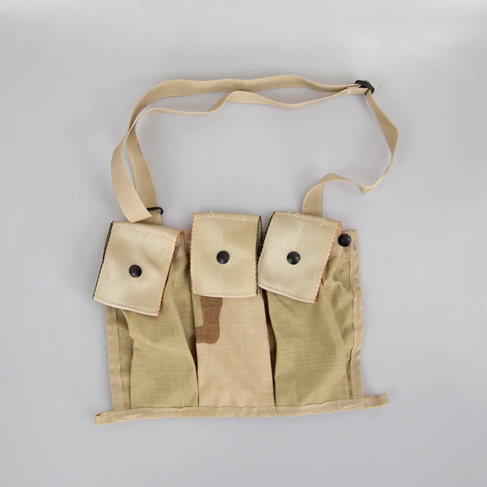 Bolsa táctica DCU camuflaje arena 6 clips MOLLE porta-herramientas - imagen 2