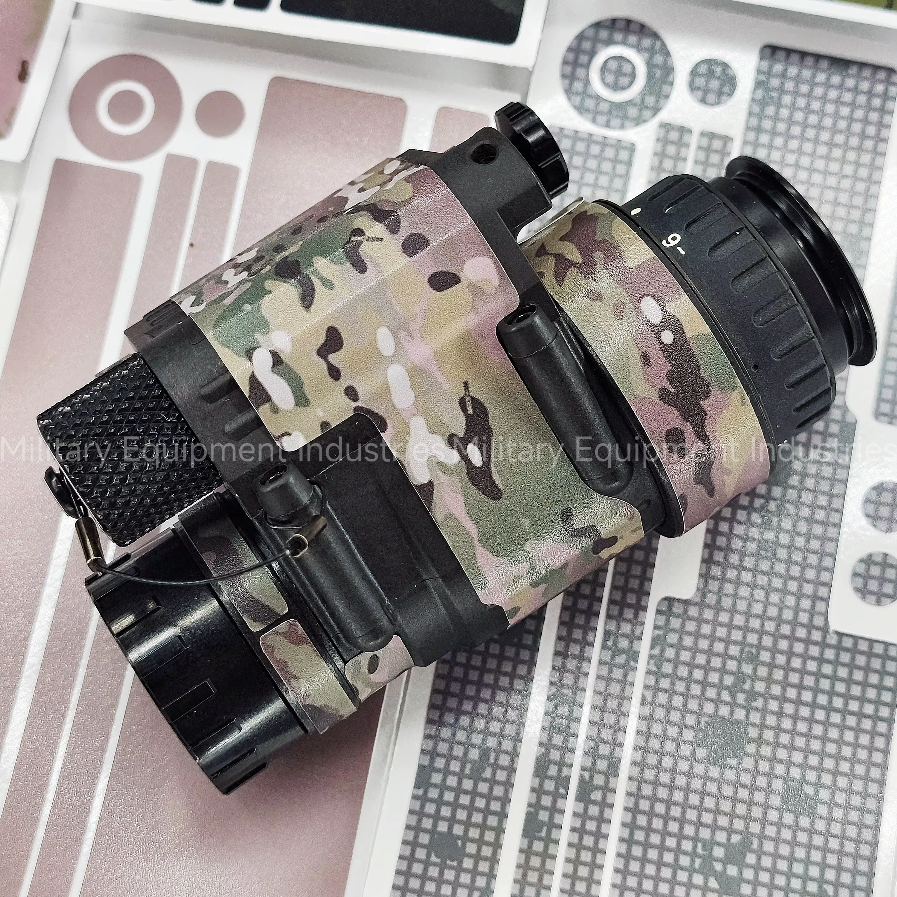 Pegatina camuflaje NVG envolvente para visión nocturna PVS14 - imagen 4
