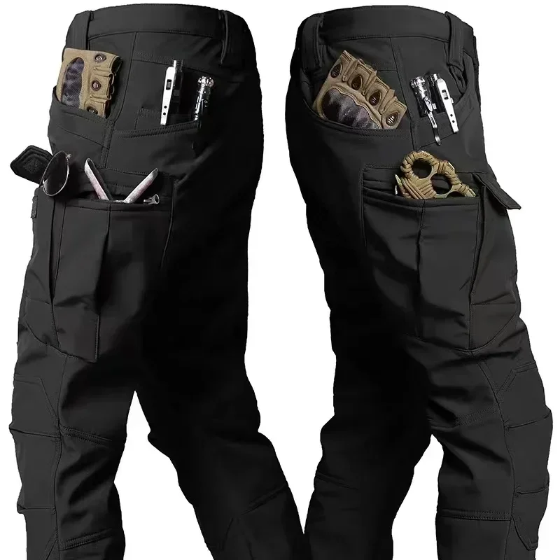 Conjunto táctico de invierno impermeable y antiviento con capucha - imagen 4