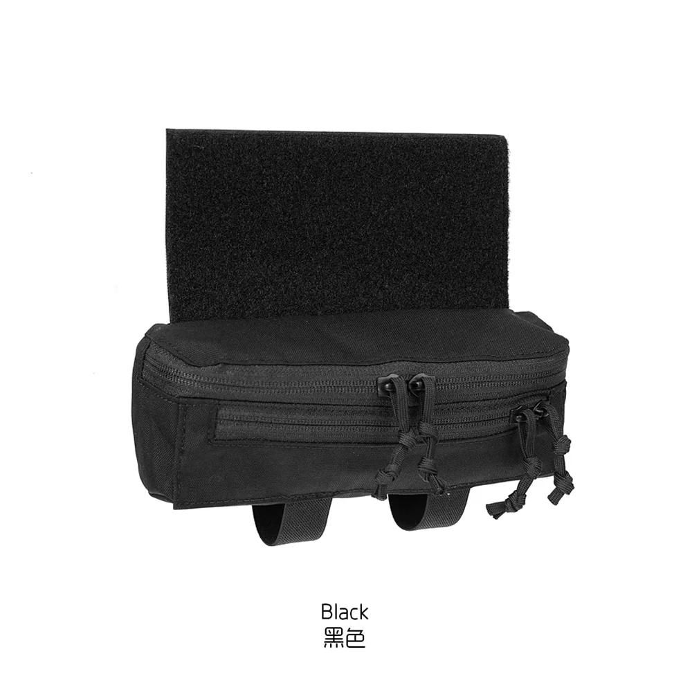 Vista de la bolsa táctica y su practicidad de uso