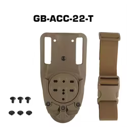 Adaptador de liberación rápida modular para montaje táctico