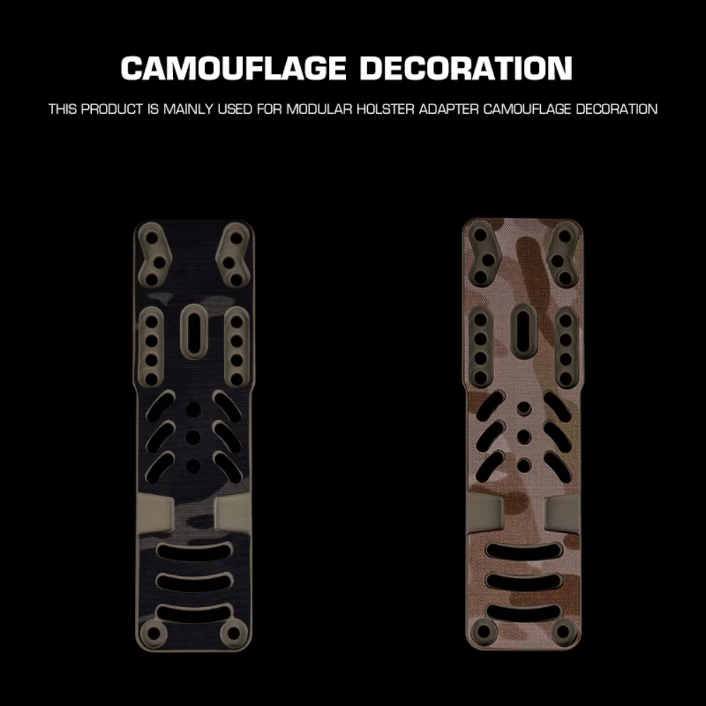 POEIDON DEFENSE Cinta adhesiva camuflaje con placa adaptadora modular - imagen 4