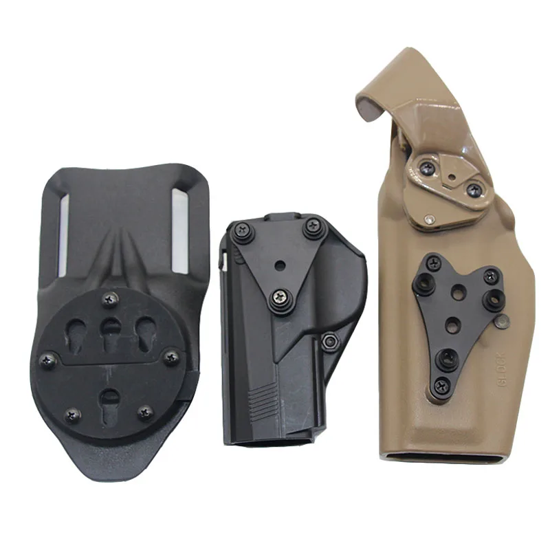 Funda pistolera táctica MOLLE separación rápida - imagen 2