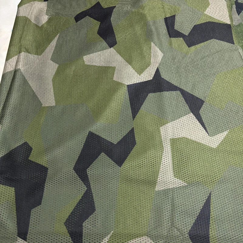 Tela camuflaje M90 malla ligera sueca geométrica para coser - imagen 4