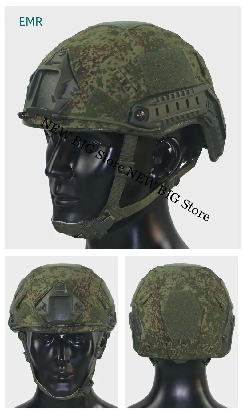 Funda táctica para casco FAST – MARPAT AOR1 Flecktarn MOLLE - imagen 3