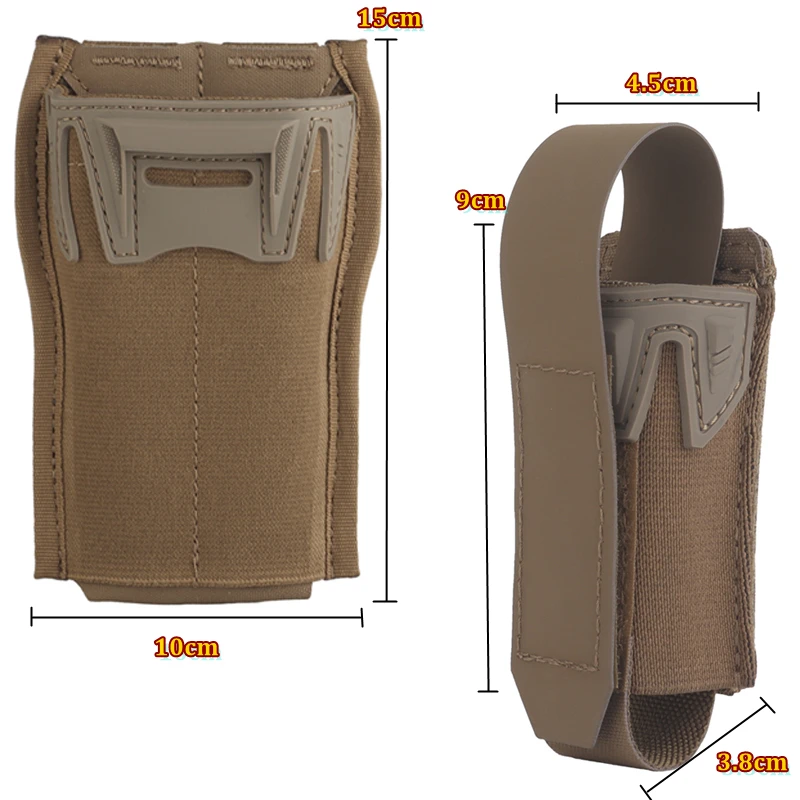Porta-cargador MOLLE liberación rápida para rifle, táctica y caza - imagen 5