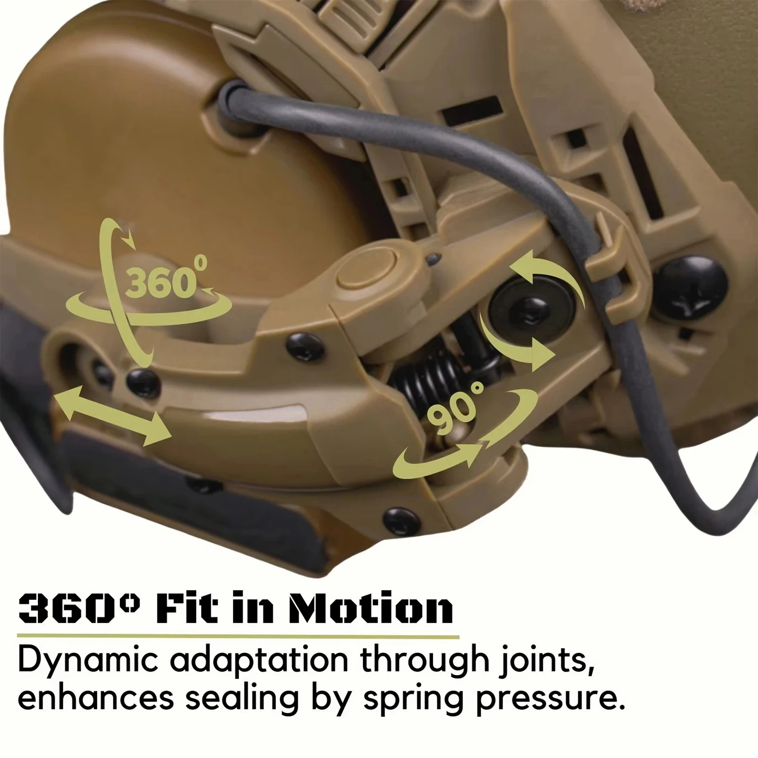 Adaptador carril casco para auriculares ComTac C2 C3 OPS Core ARC - imagen 3