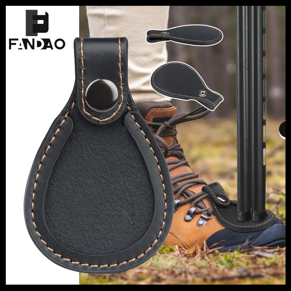Protector de dedos en cuero para tiro de caza al aire libre - imagen 3
