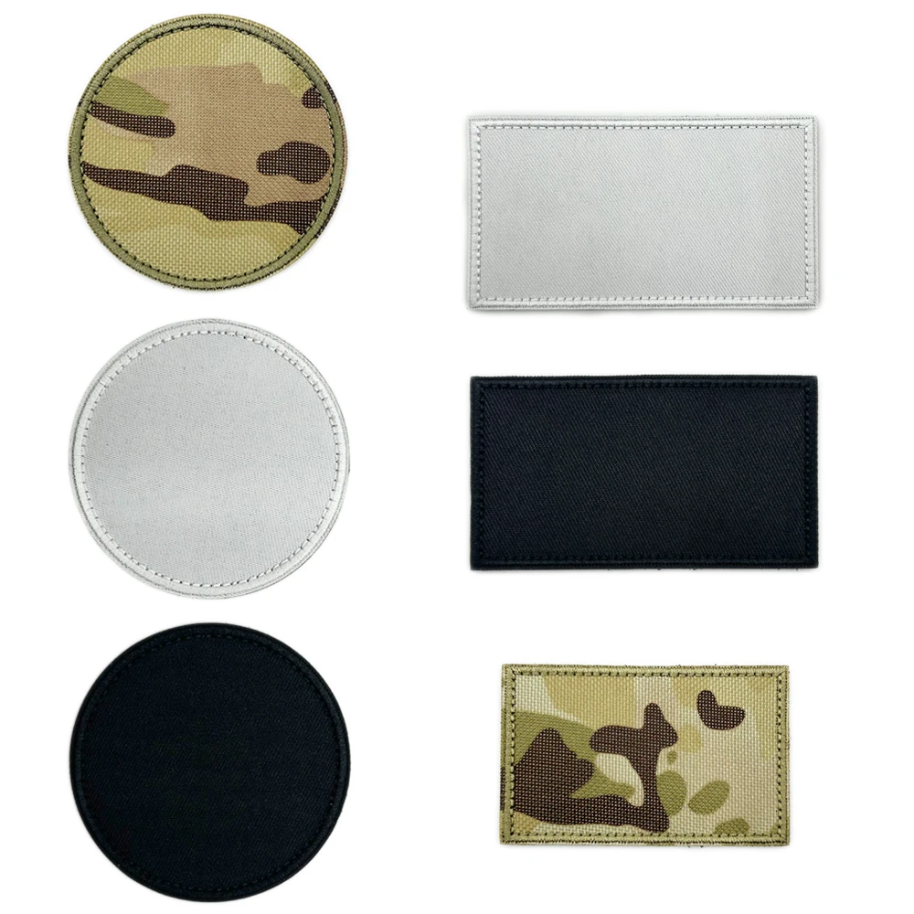 Parche táctico bordado blanco y negro para nombre o letra de uniforme - imagen 3