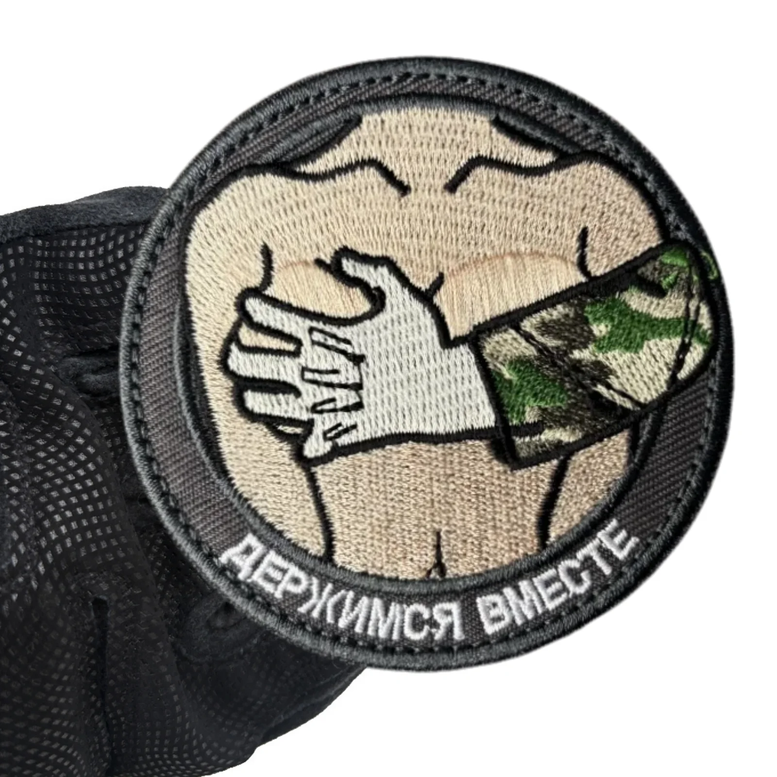 Parche táctico bordado anime con velcro para chaleco o mochila - imagen 4