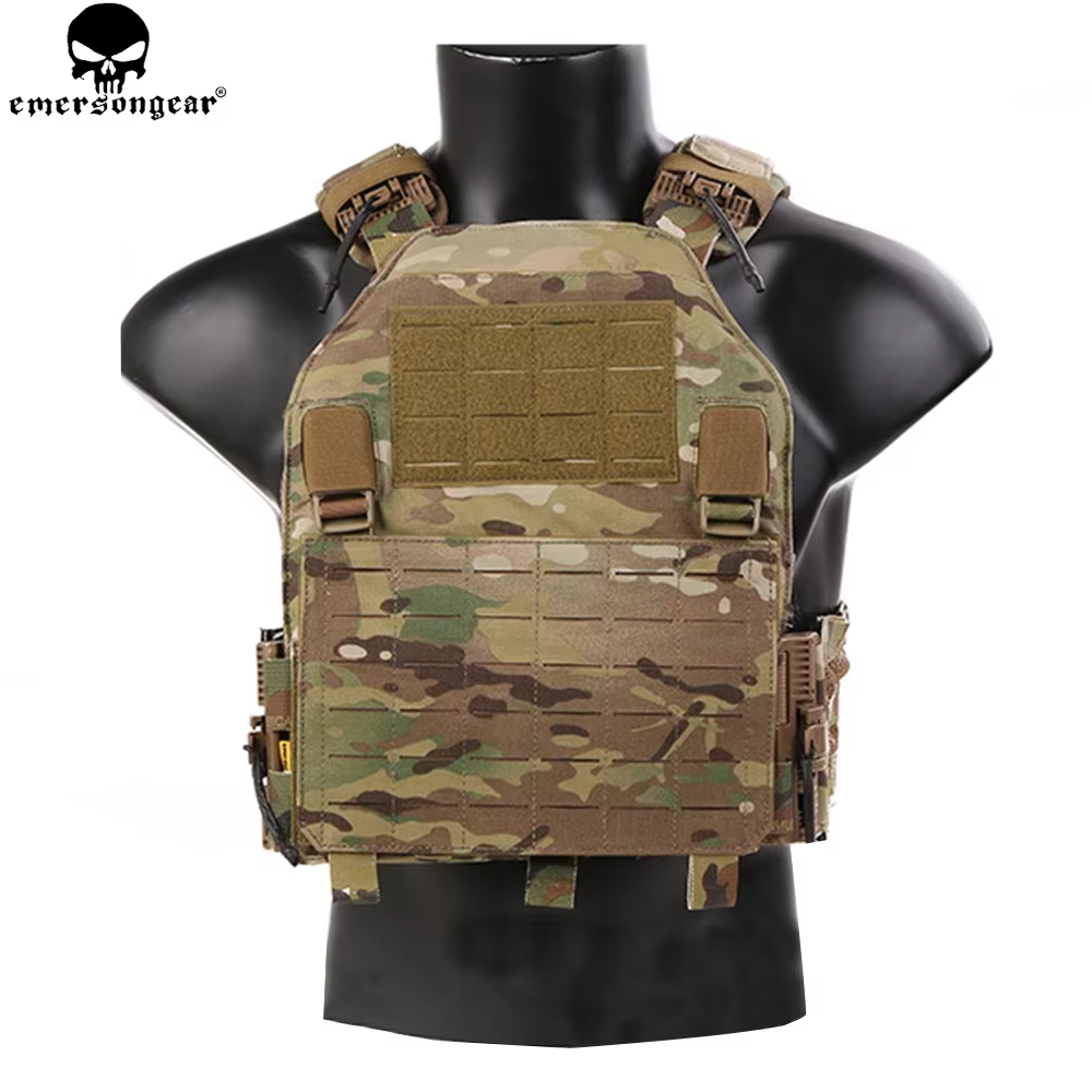 EMERSONGEAR LVAC ASSAULT Plate Carrier táctico liberación rápida MOLLE - imagen 4