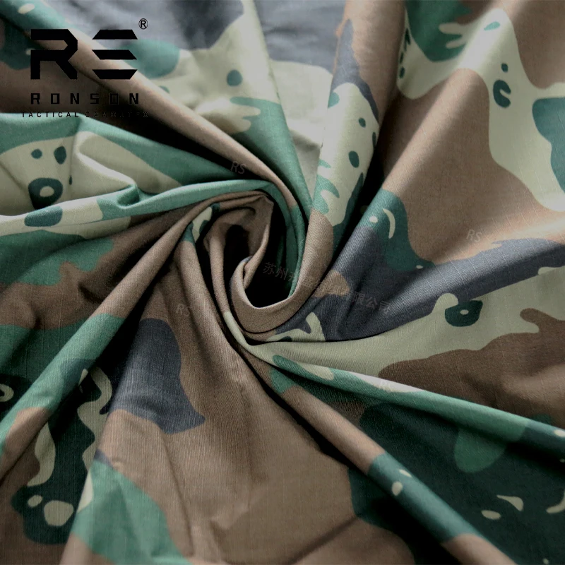 NYCO S2000 tela ripstop camuflaje sudafricano nailon-algodón uniforme