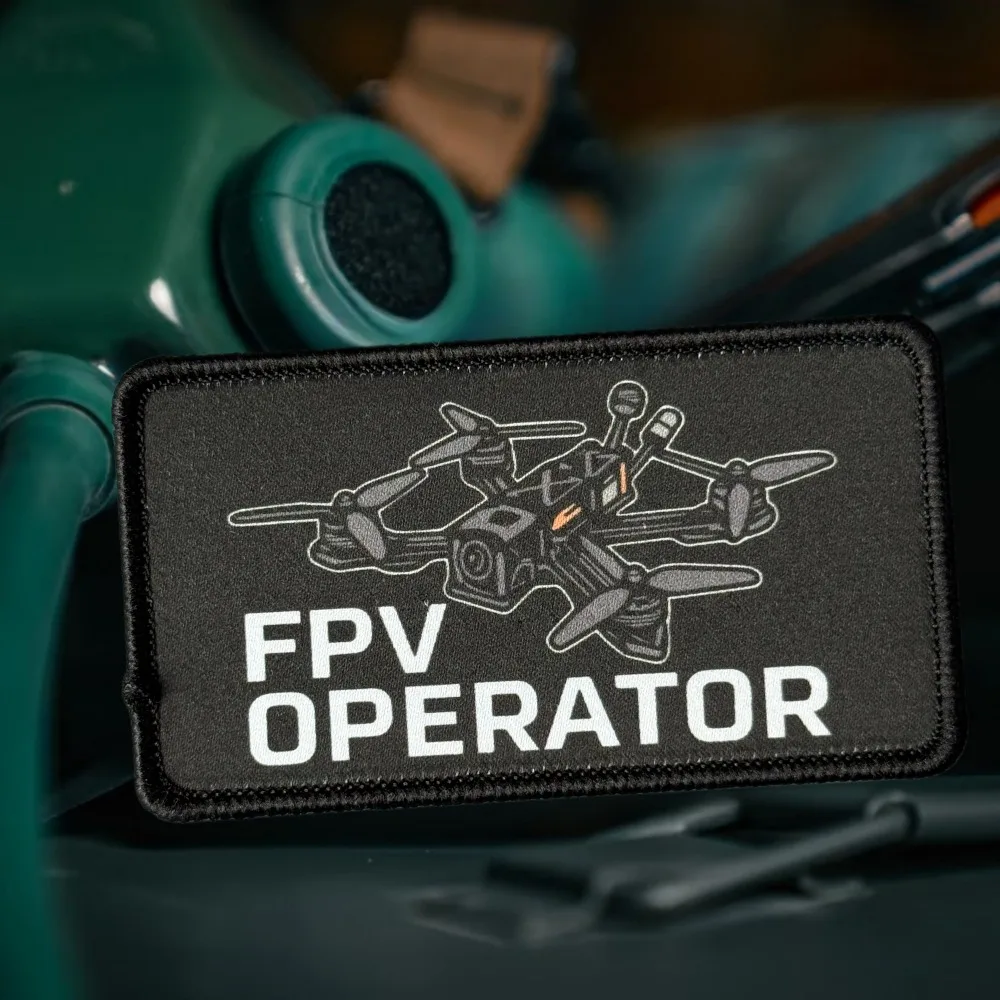 Parche táctico FPV Operator moral para brazalete con velcro militar - imagen 2