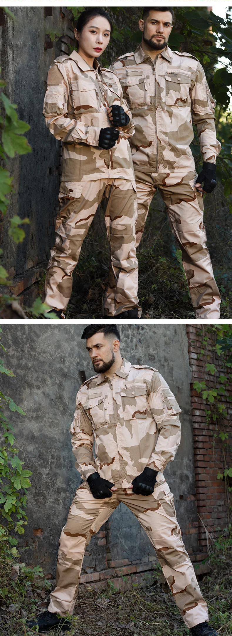 Detalle de bolsillos y cierre