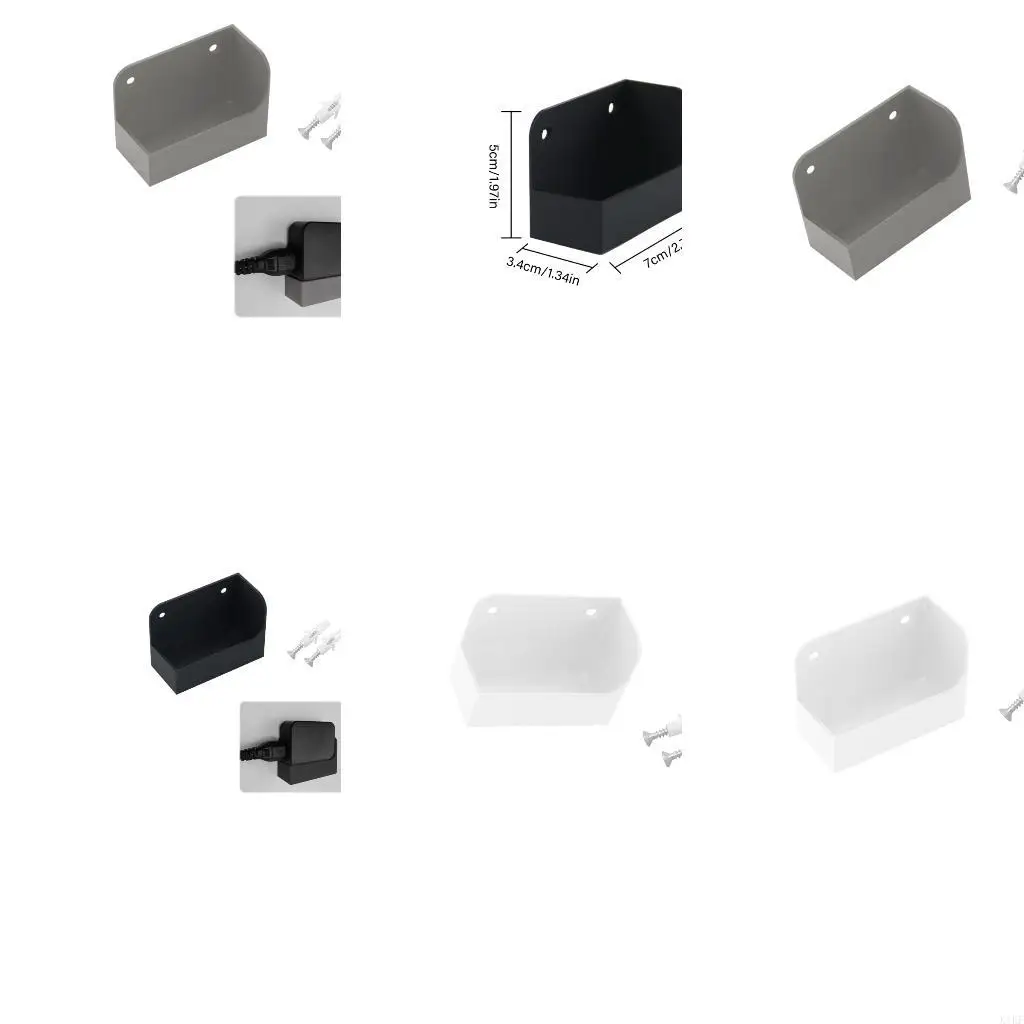 Soporte montaje en pared universal para cargadores AI+ de plástico