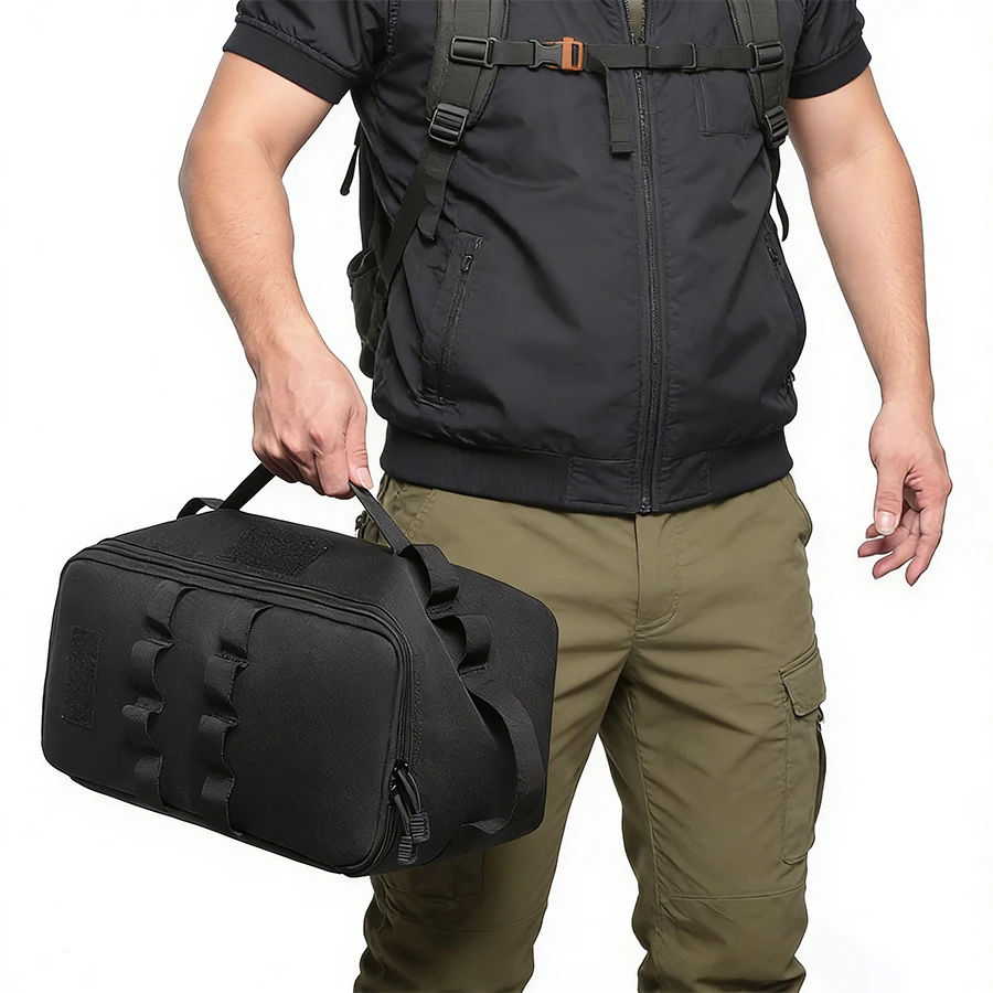 Bolsa organizadora para herramientas con compartimentos desmontables - imagen 4