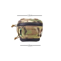 Bolsa táctica de sillín para bicicleta, caza y montaña