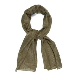 Pañuelo táctico camuflaje malla transpirable para cuello exteriores