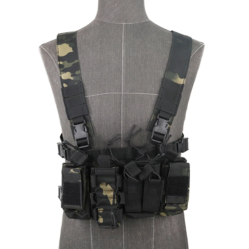 Chaleco táctico D3 CS MOLLE ripstop para airsoft y outdoor - imagen 4
