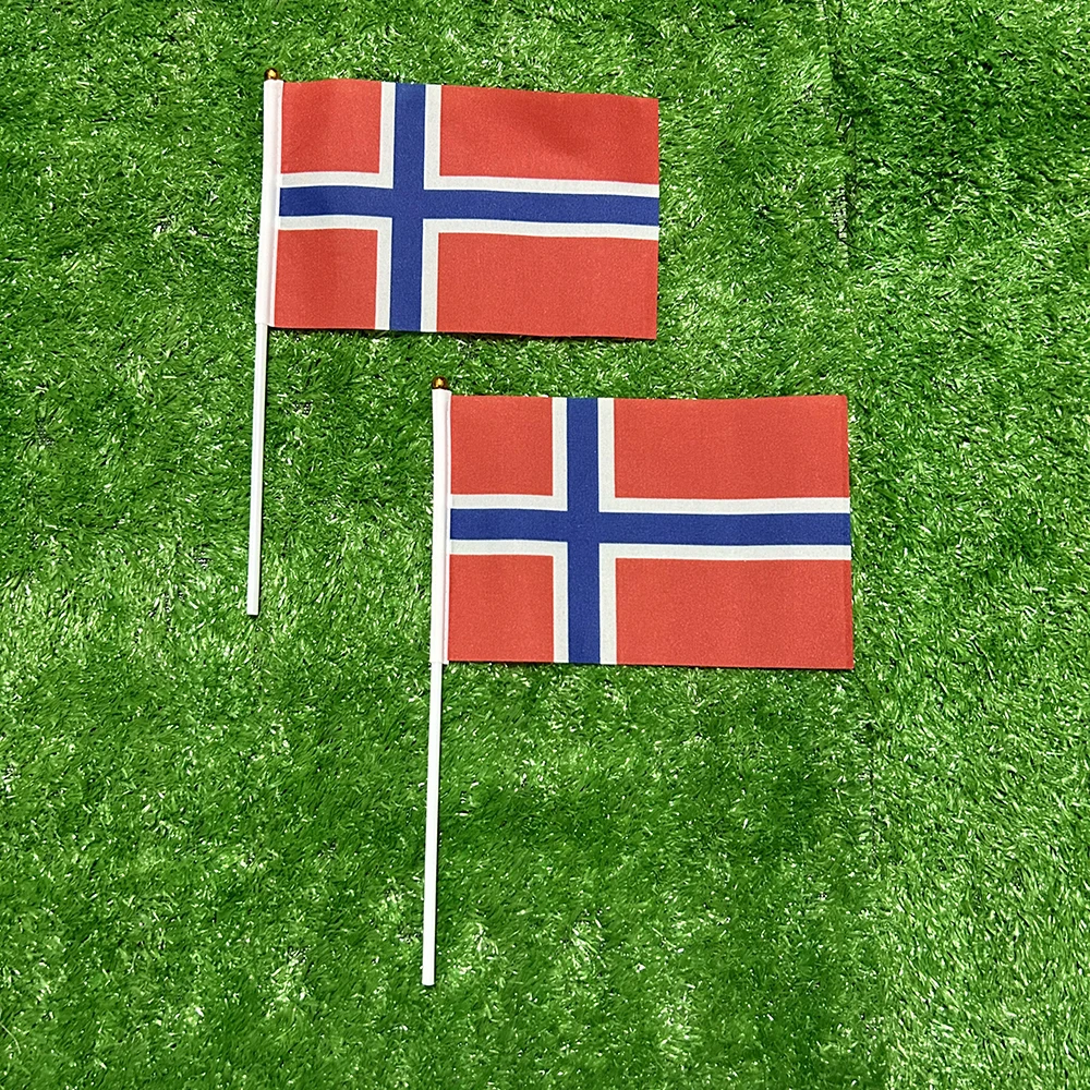 Detalle de la bandera ondulada