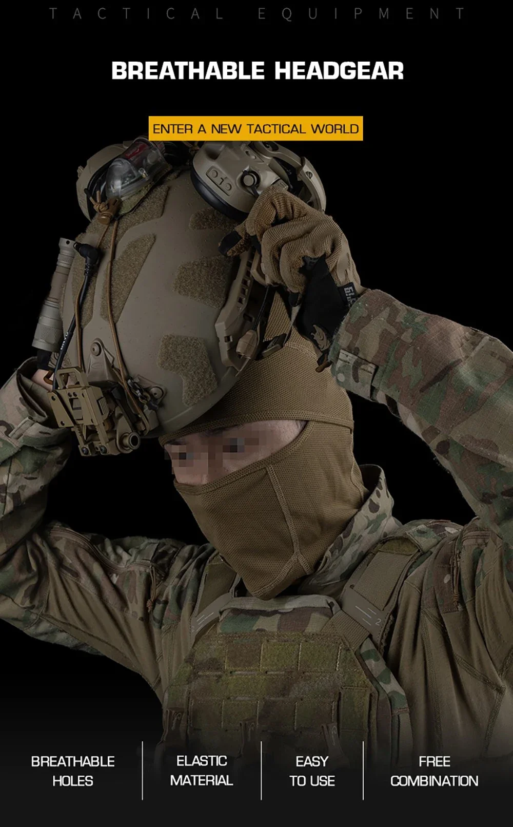 Casco con liner y cobertura