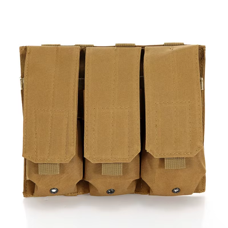 Bolsa táctica Triple M4 5,56mm Molle - Chaleco de tiro o Airsoft - imagen 5