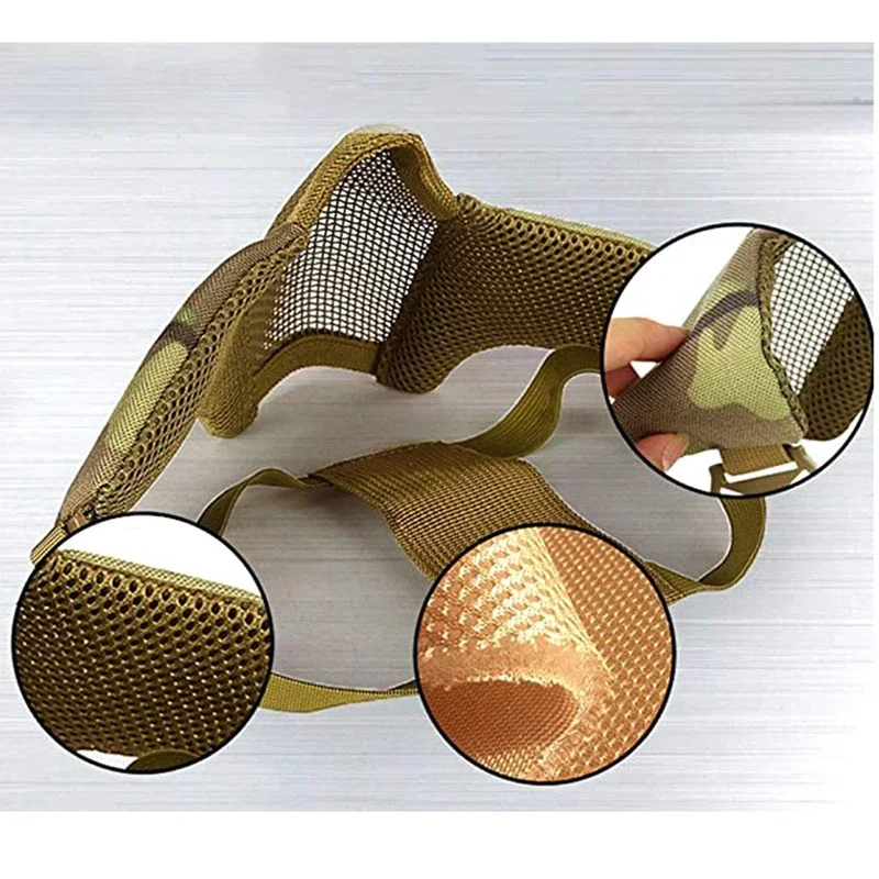 Máscara táctica de protección facial para outdoor y caza - imagen 2