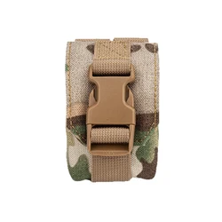 Bolsa táctica MOLLE liberación rápida nylon EDC para granadas