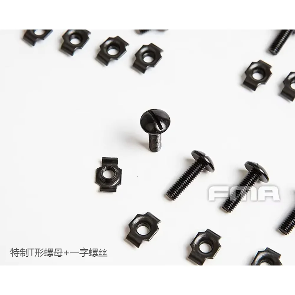 FMA herrajes de fijación tornillos y tuercas para correa de casco - imagen 4