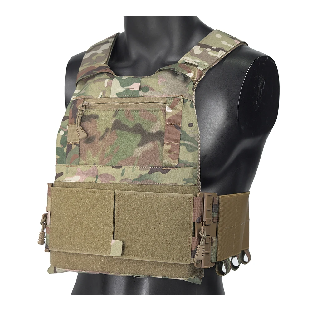 Chaleco Táctico Ligero con Hebilla de Liberación Rápida – Airsoft, Caza, Outdoor