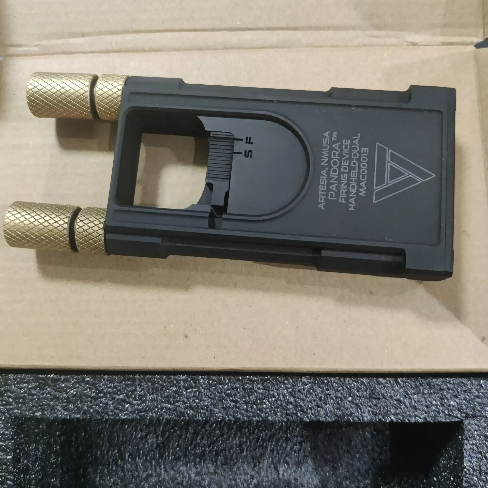 Airsoft antiniebla táctica no funcional para simulación de demolición