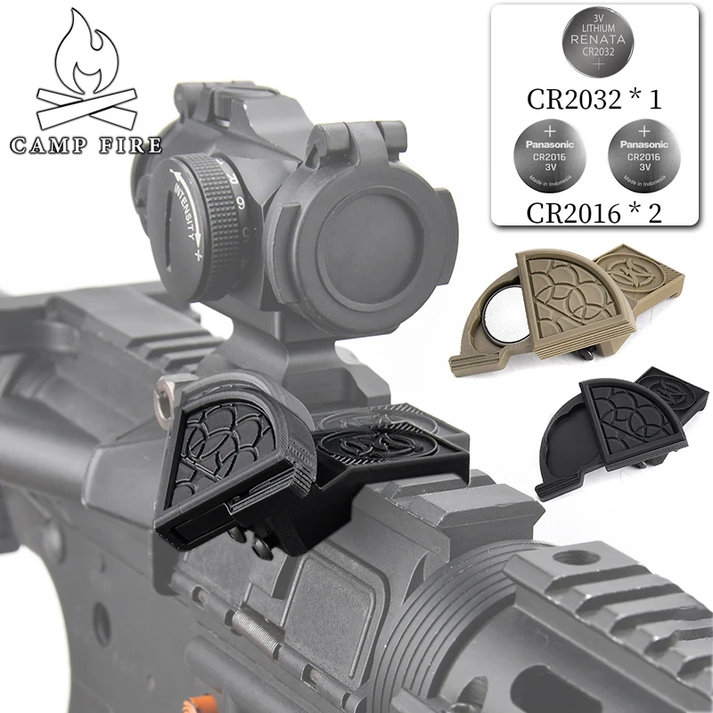 Soporte para batería Picatinny Rail con estuche estanco de rifle - imagen 3