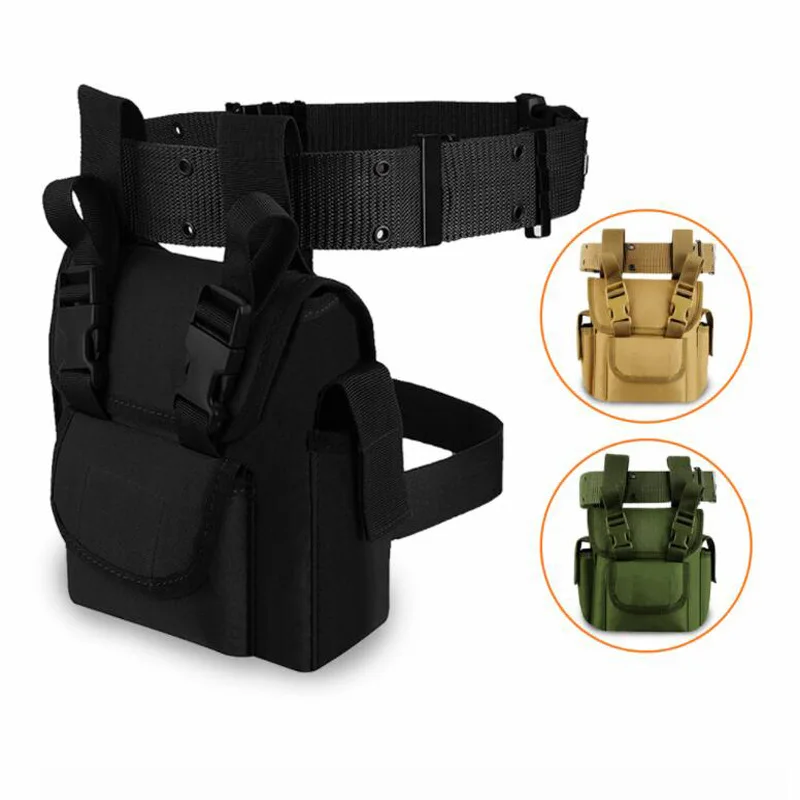 Riñonera táctica ajustable para pierna EDC senderismo y caza - imagen 3