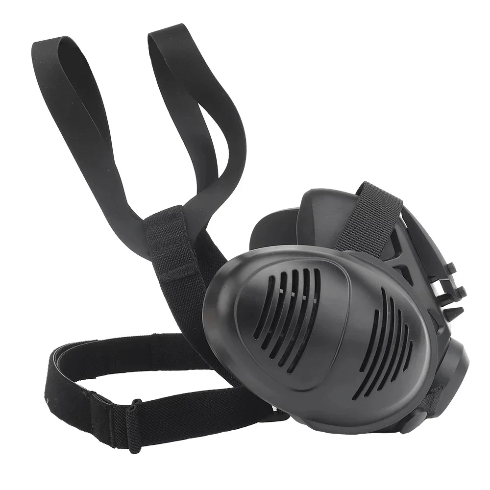 Máscara de respirador táctica de doble filtro simulada para Airsoft - imagen 5