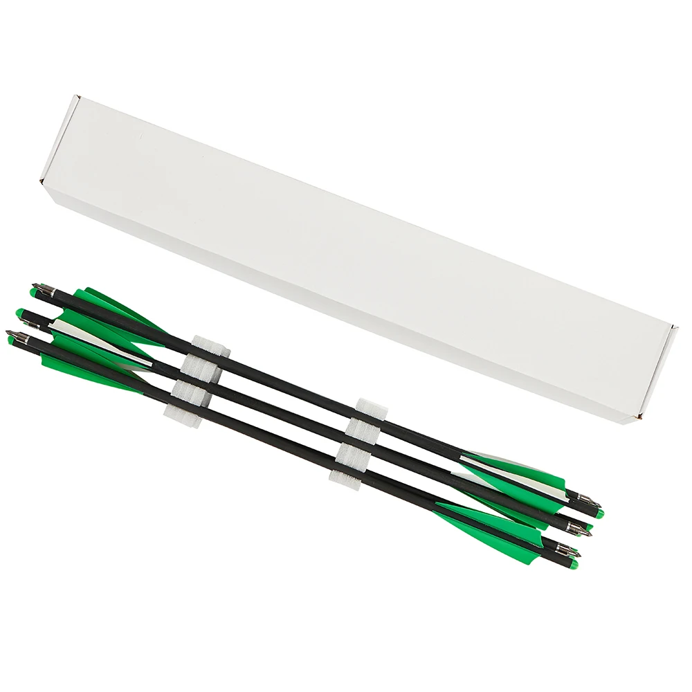 Flechas de carbono para ballesta con puntas reemplazables - imagen 3