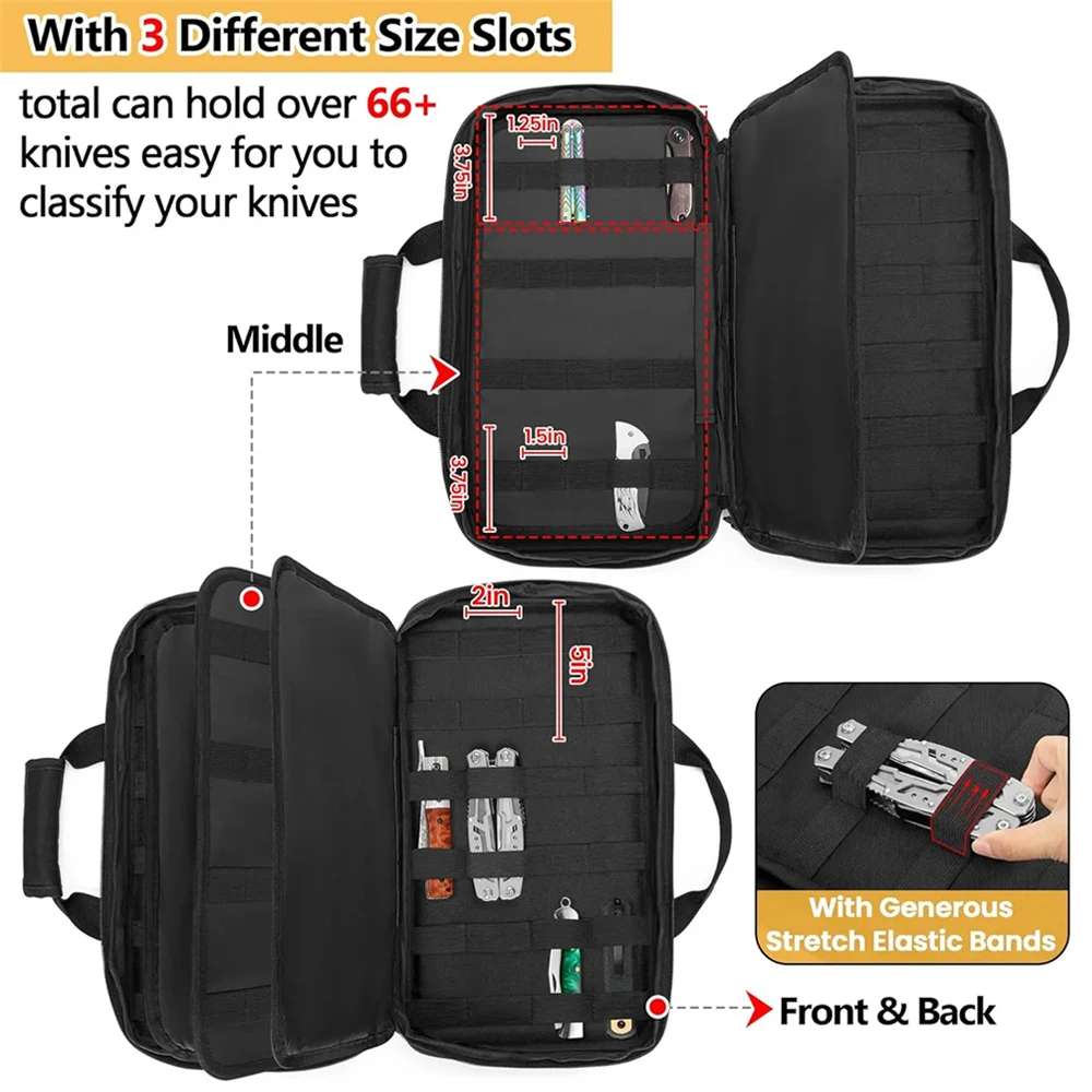 Bolsa de almacenamiento para cuchillos tácticos y herramientas - imagen 4