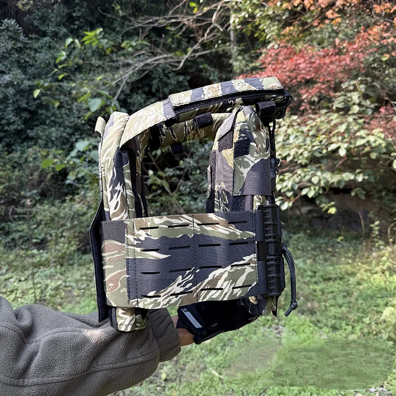 Chaleco táctico QPC2.0 con placa frontal para paintball infantil - imagen 2