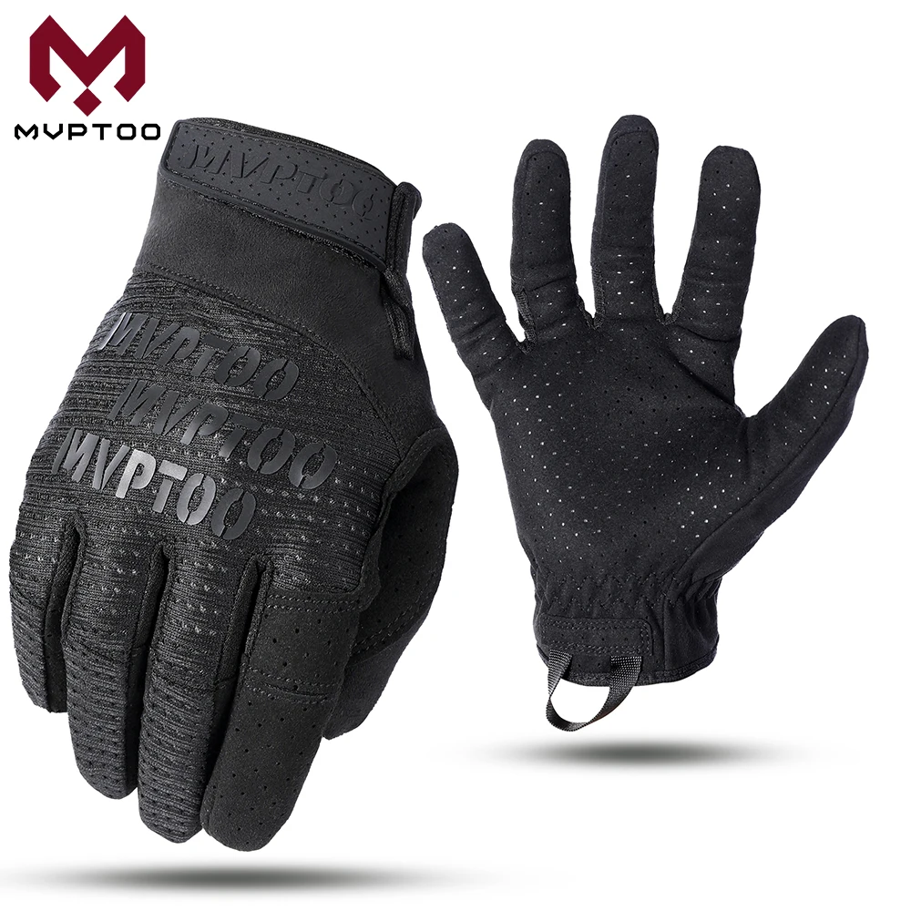 Guantes tácticos ligeros compatibles con pantallas táctiles para tiro y senderismo