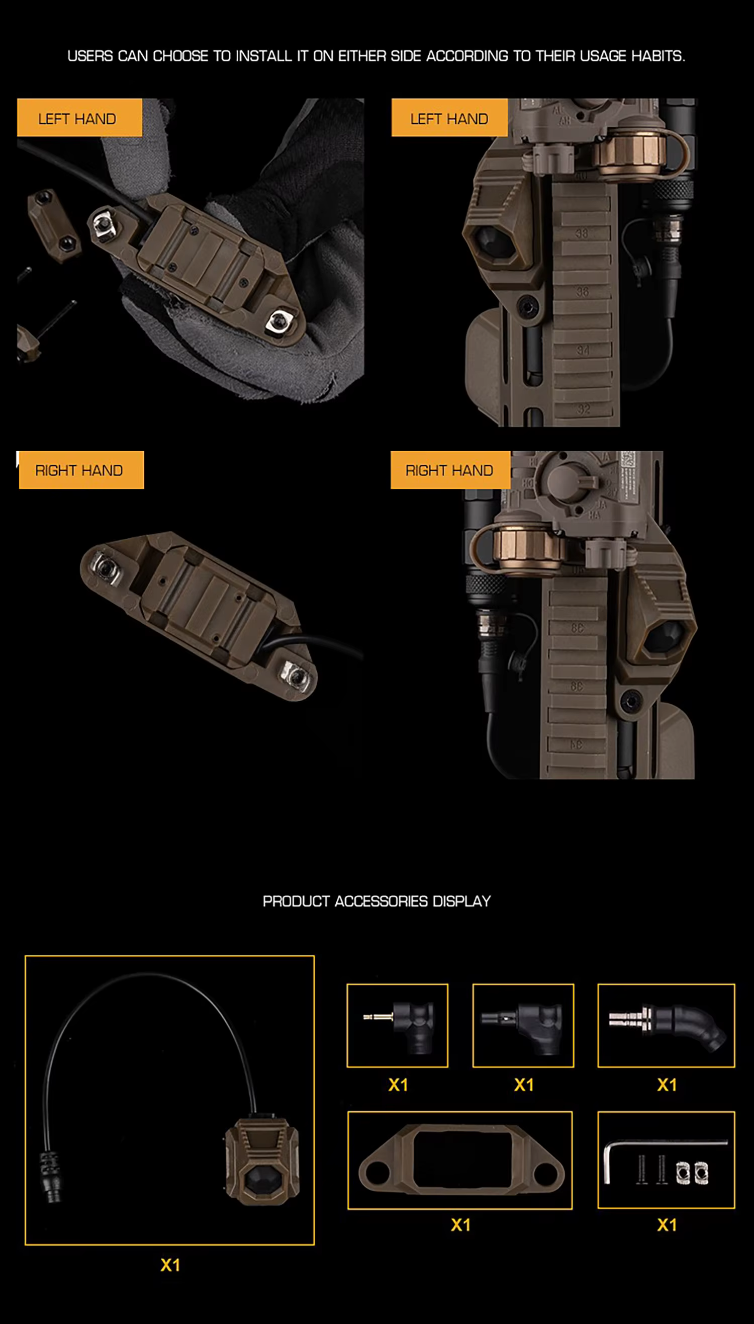 Cable y conector en detalle