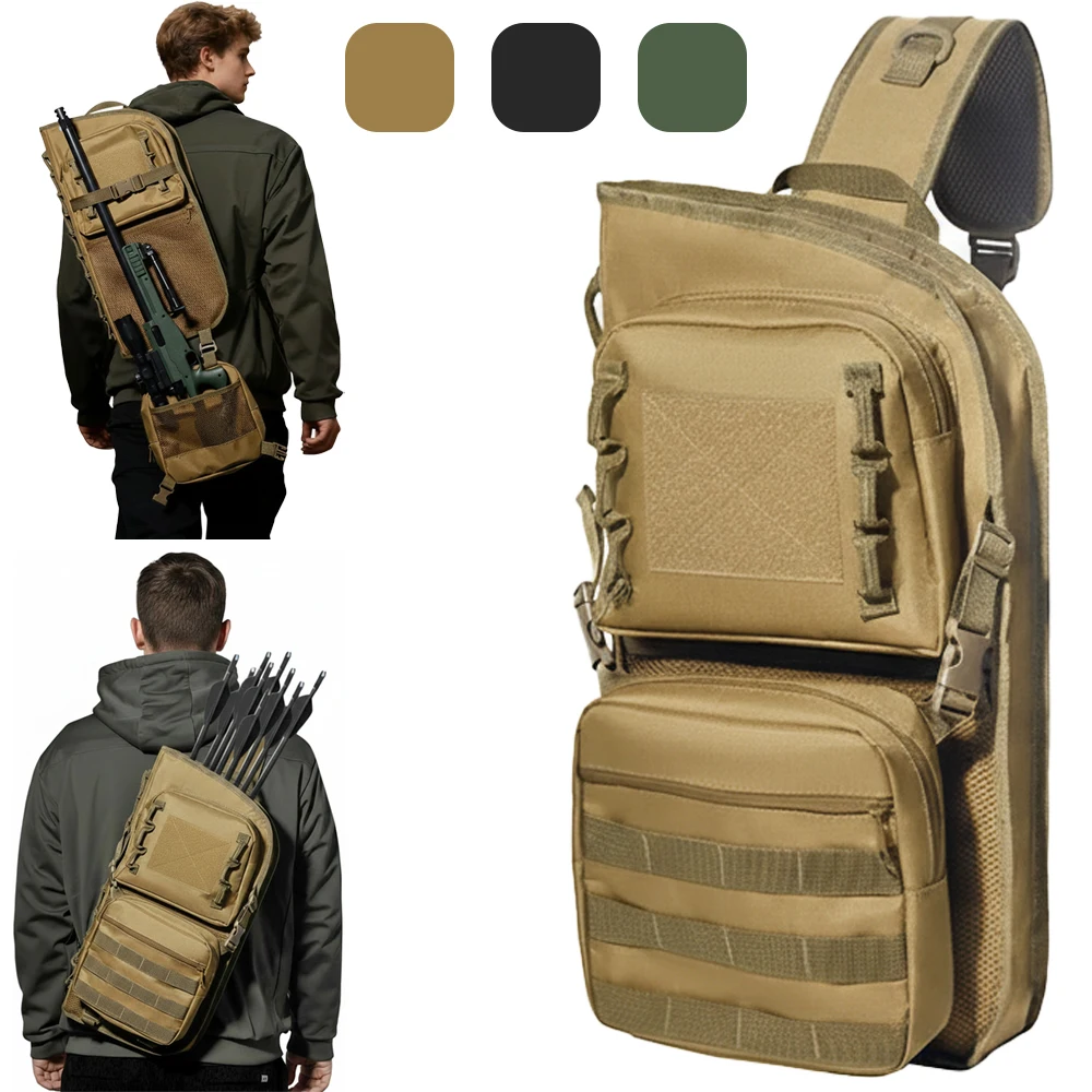 Bolsa táctica rifle plegable EDC para caza y tiro - imagen 5