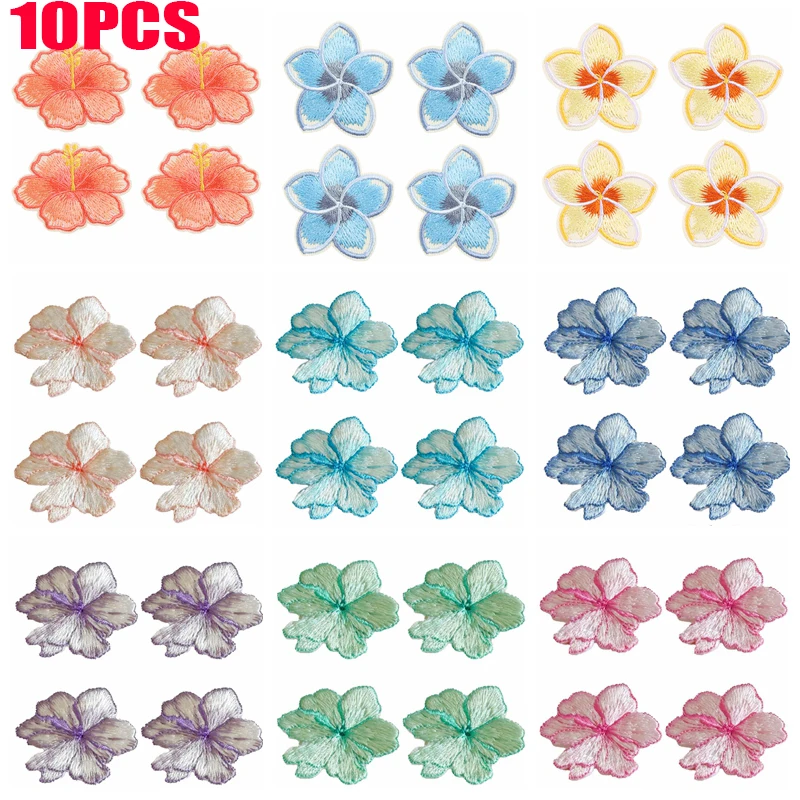 Parche termoadhesivo bordado flor de cerezo – para ropa y mochilas - imagen 5