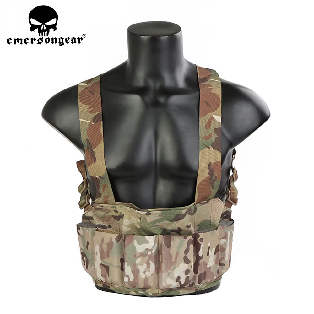 Emersongear SPEED SCAR-H chaleco táctico camuflaje multibolsillos - imagen 2