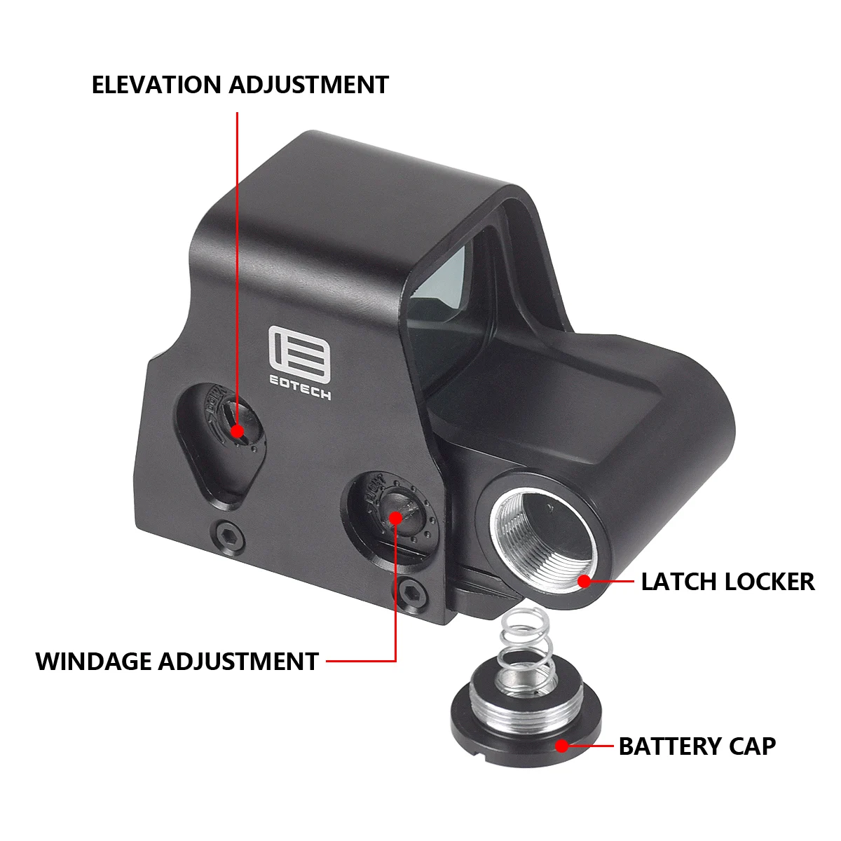 EOTech 553 Visor holográfico para raíl de 20 mm - imagen 3