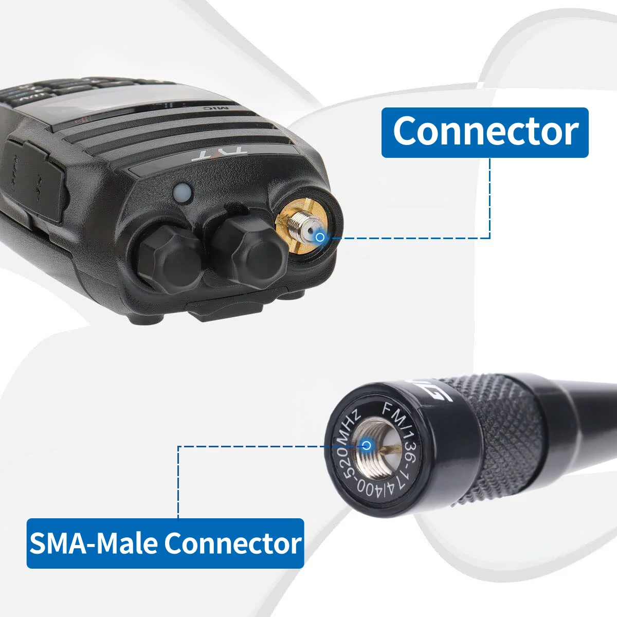 Baofeng BF-771 Pro – Walkie talkie dual band VHF/UHF SMA - imagen 3