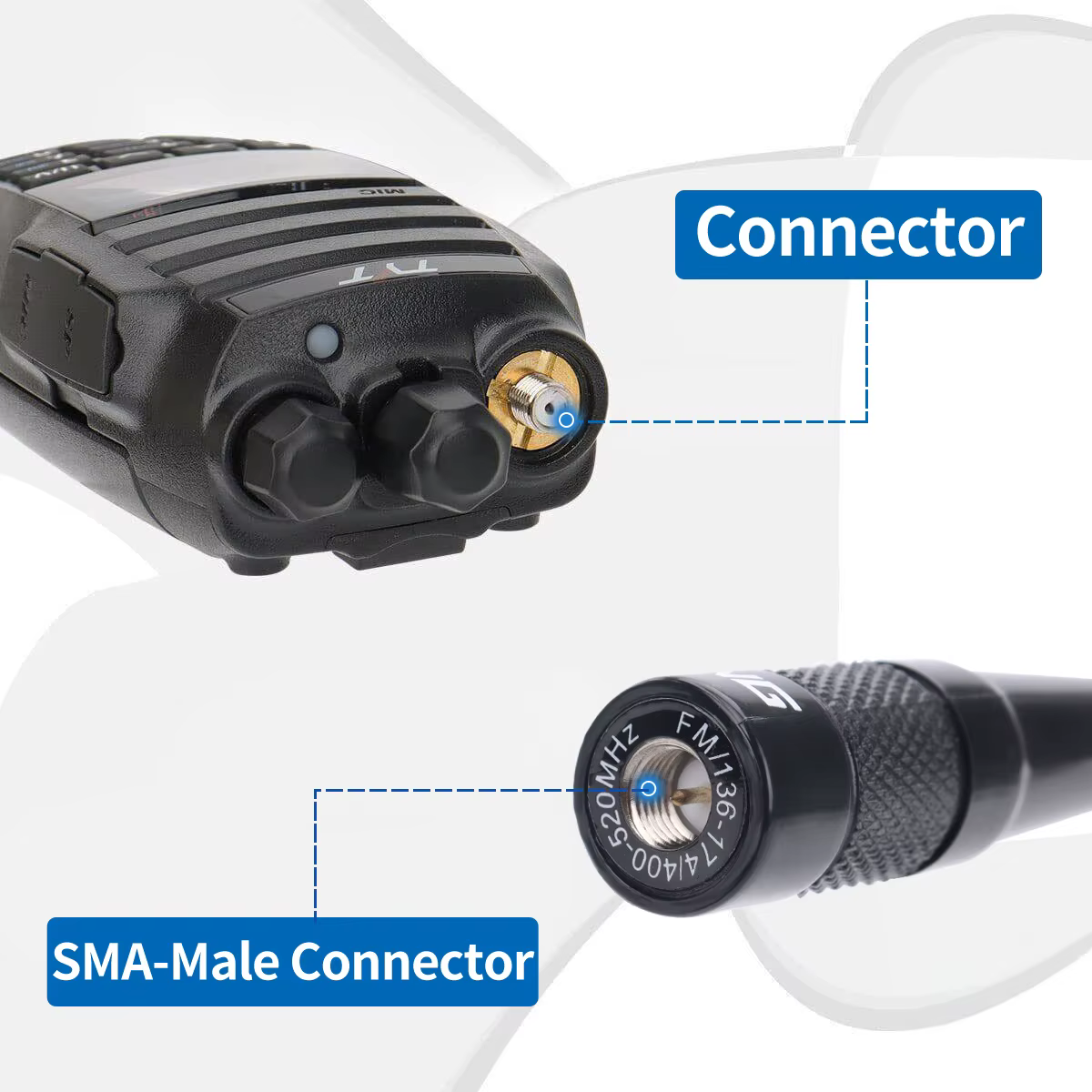 Baofeng BF-771 Pro – Walkie talkie dual band VHF/UHF SMA - imagen 3