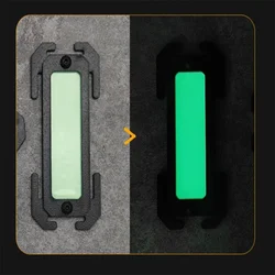 Accesorios MOLLE táctico noctilucentes plásticos para mochila chaleco