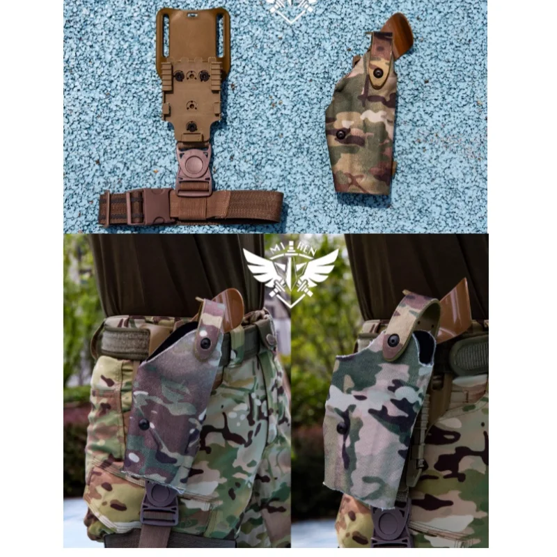Juego funda táctica ligera sin forro interior para pistolas 1911/2011 - imagen 2
